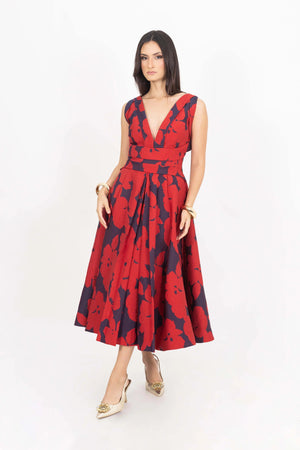 Vestido - 525970 - ROJ - Reina Diaz