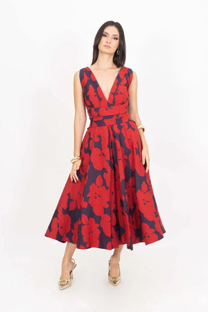 Vestido - 525970 - ROJ - Reina Diaz