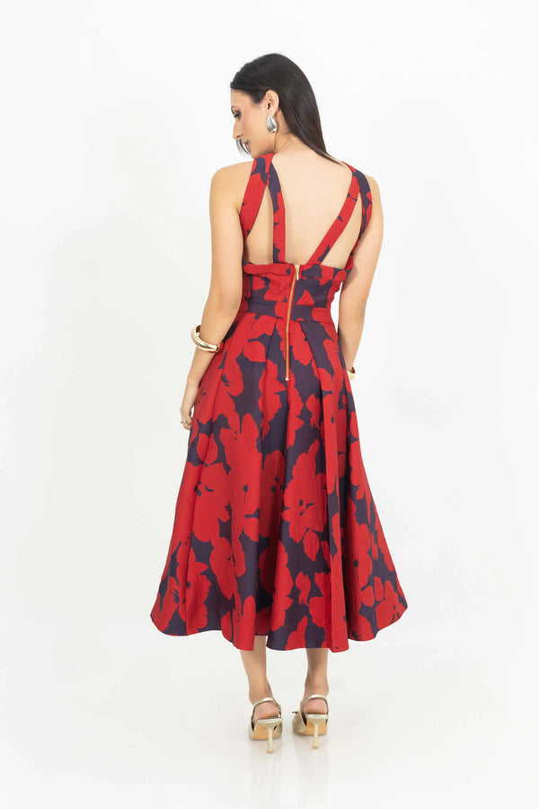 Vestido - 525970 - ROJ - Reina Diaz