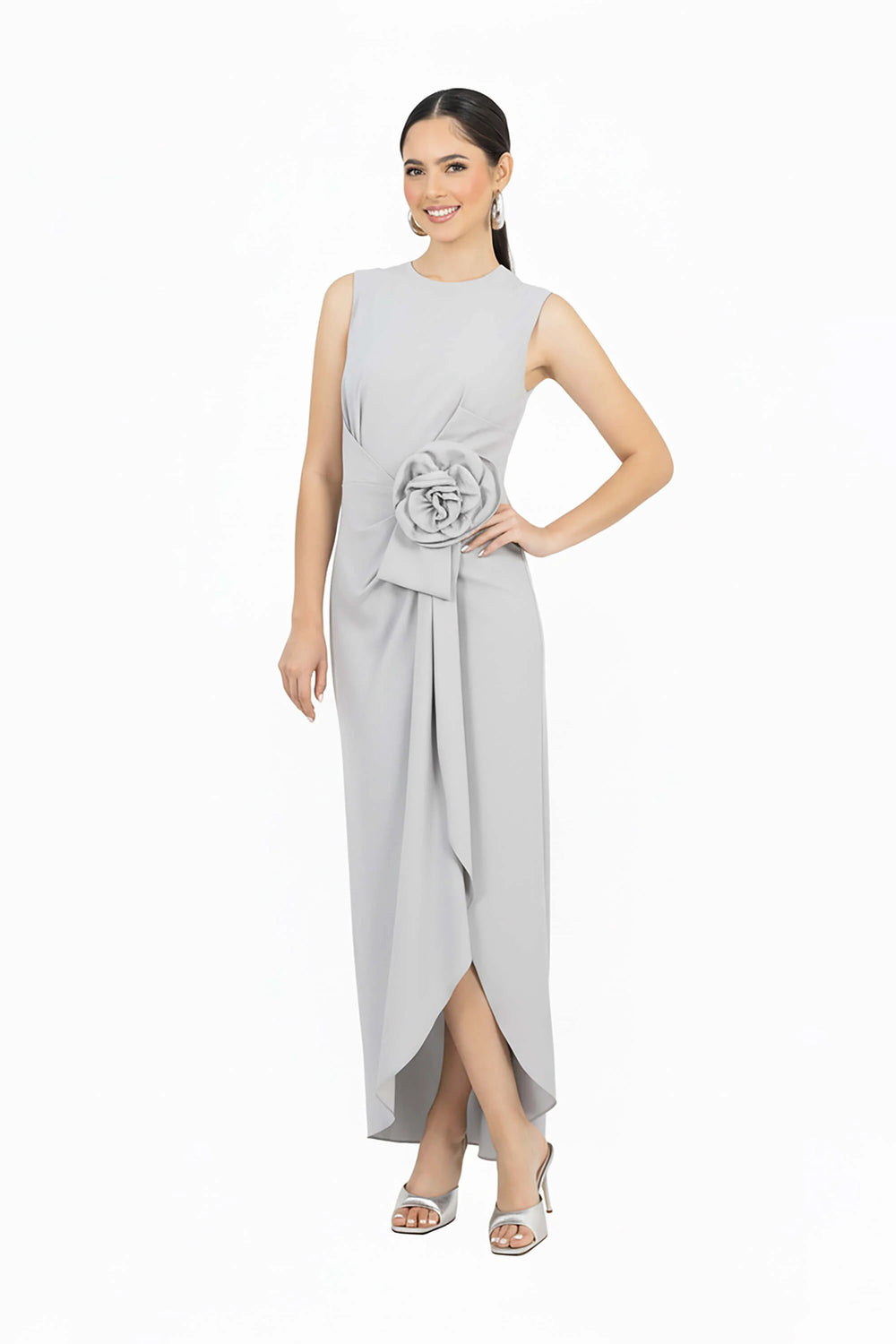 Vestido - 526025 - GRI - Reina Diaz