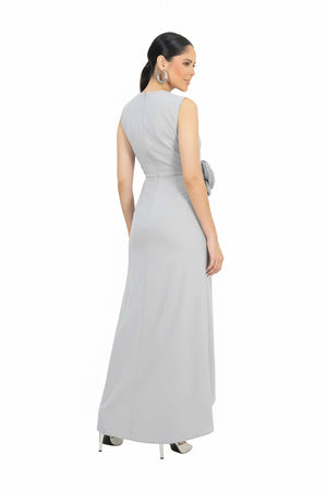 Vestido - 526025 - GRI - Reina Diaz