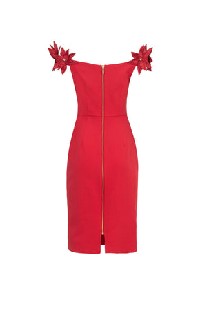 Vestido - 526027 - ROJ - Reina Diaz