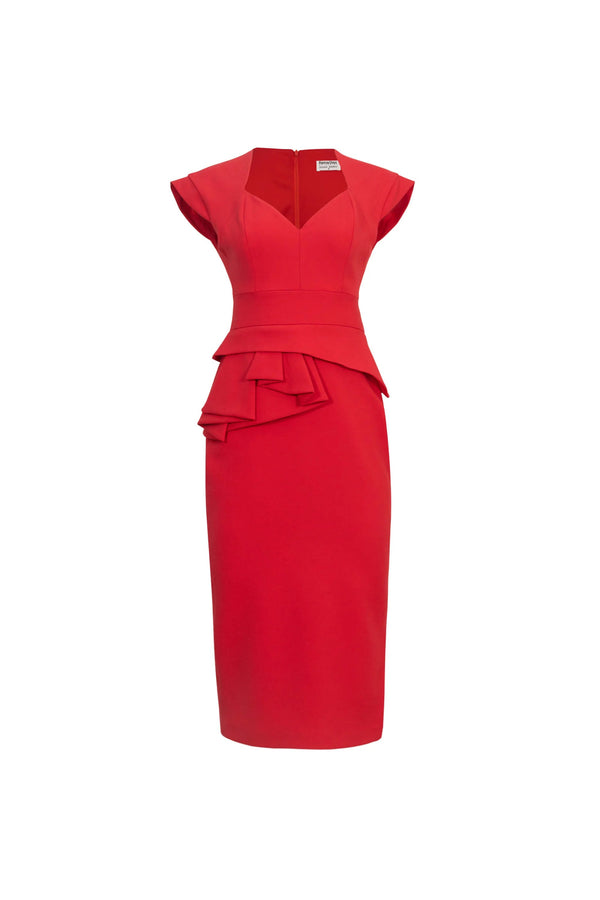 Vestido - 526040 - ROJ - Reina Diaz