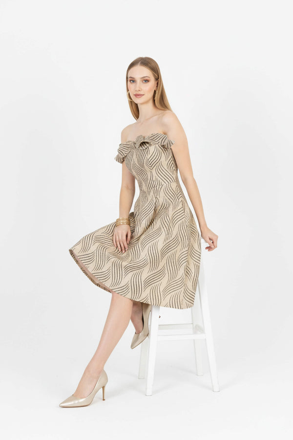 Vestido - 526094 - BEI - Reina Diaz