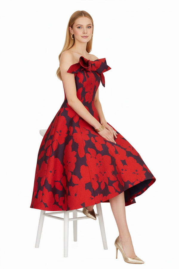 Vestido - 526094 - ROJ - Reina Diaz