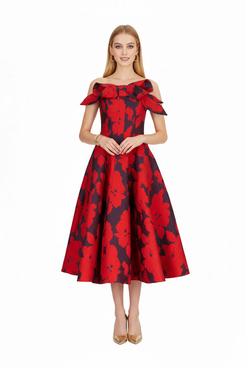 Vestido - 526094 - ROJ - Reina Diaz