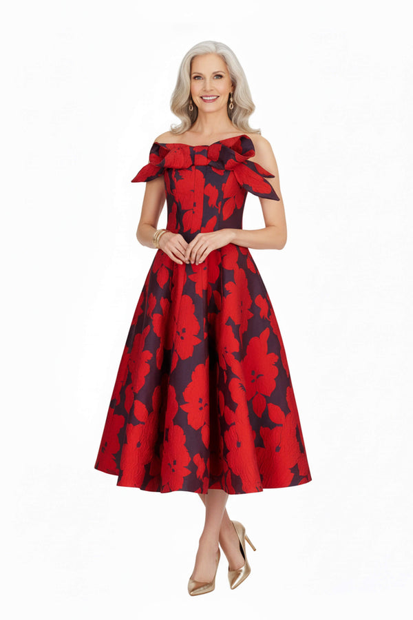 Vestido - 526094 - ROJ - Reina Diaz