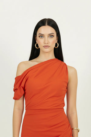 Vestido - 526120 - ROJ - Reina Diaz