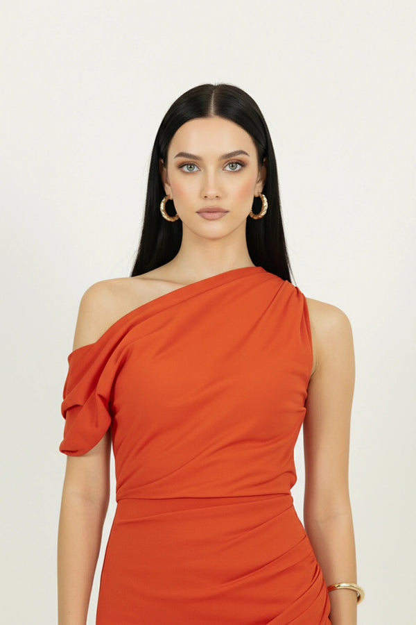 Vestido - 526120 - ROJ - Reina Diaz