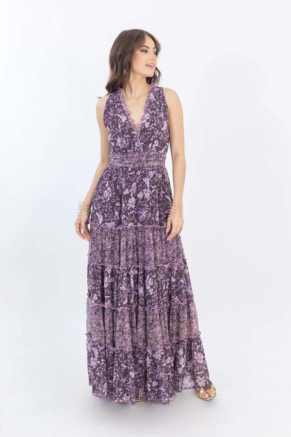 Vestido - 526128 - MOR - Reina Diaz