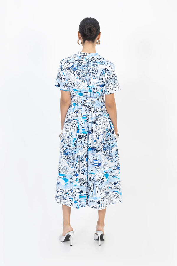 Vestido - 722700 - AZU - Reina Diaz