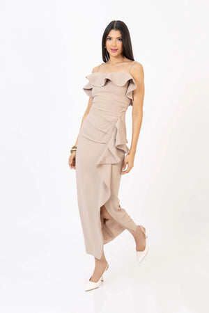 Vestido - 722790 - BEI - Reina Diaz