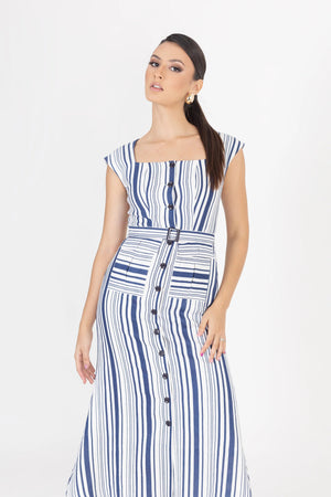 Vestido - 722860 - MAR - Reina Diaz