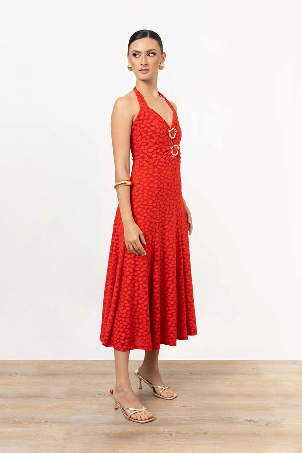 Vestido - 722878 - ROJ - Reina Diaz