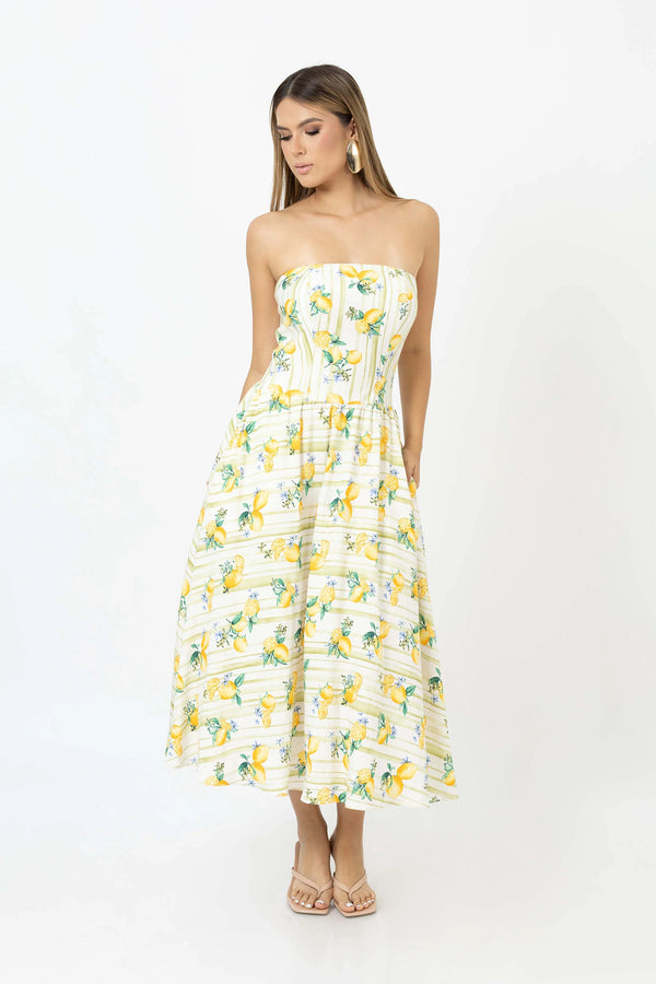 Vestido - 722889 - LIM - Reina Diaz