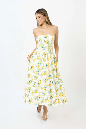 Vestido - 722889 - LIM - Reina Diaz