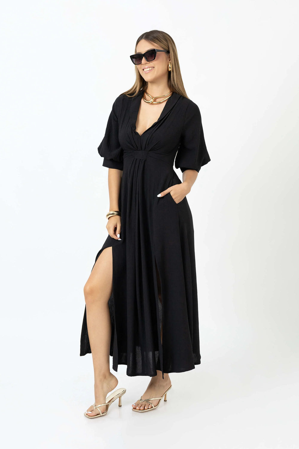 Vestido - 722899 - BLA - Reina Diaz