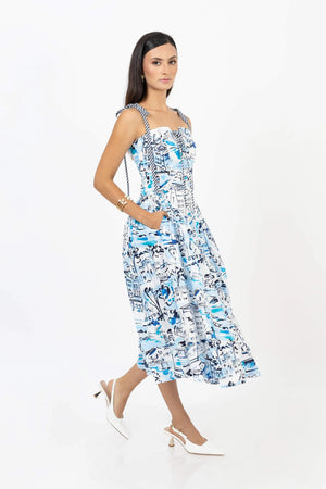 Vestido - 723033 - AZU - Reina Diaz