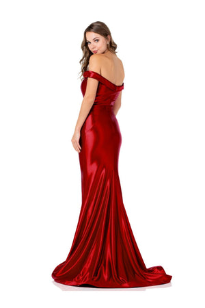 Vestido - F421185 - ROJ - Reina Diaz