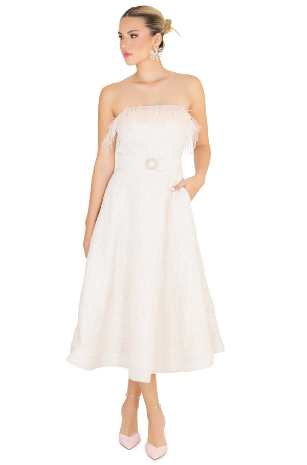 Vestido - 525625 - BEI - Reina Diaz