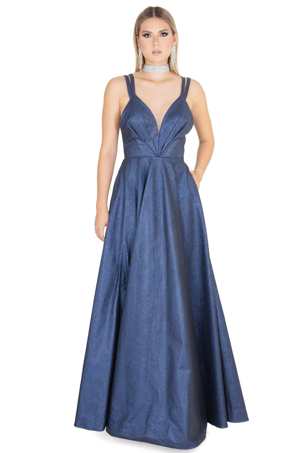 Vestido - F421066 - MAR - Reina Diaz