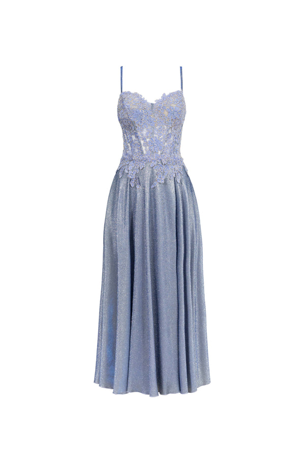 Millicent Glitter Corset Vestido