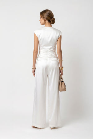 Renata High-Waist Wide-Leg Pants 532140 HUE