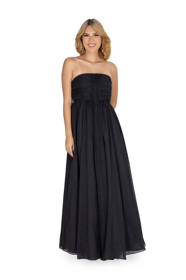 Lilith Tulle Maxi Vestido