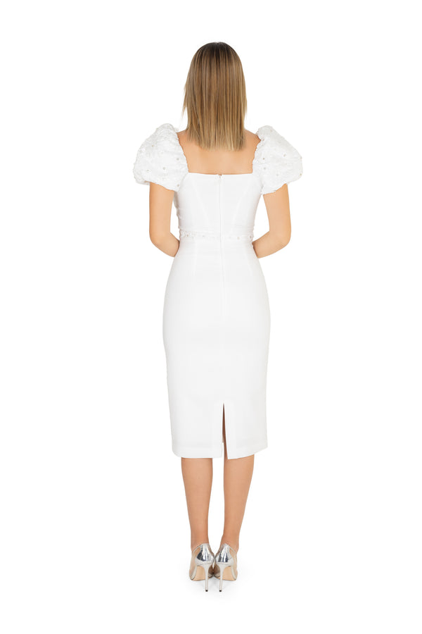 Angie Square Neck Vestido