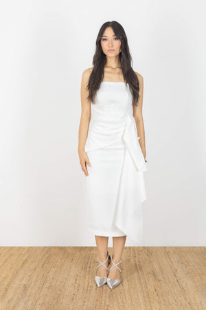 Ryleigh Strapless Midi Vestido