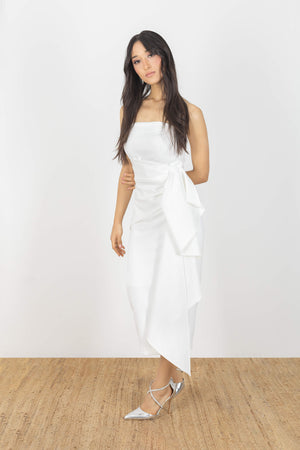 Ryleigh Strapless Midi Vestido