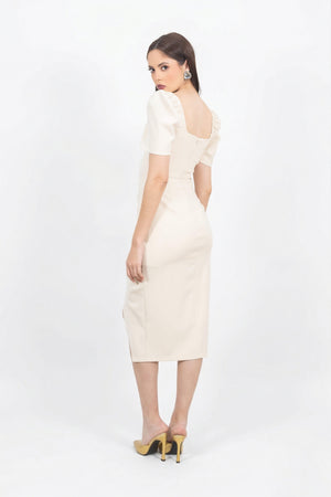 Payton Crystal Drape Vestido