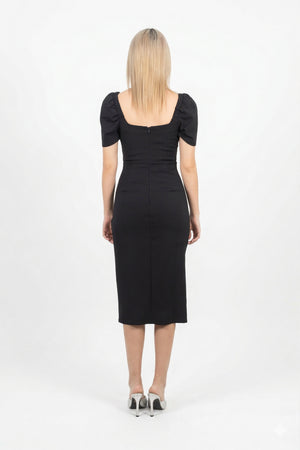 Payton Crystal Drape Vestido