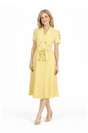 Skye Trench Midi Vestido