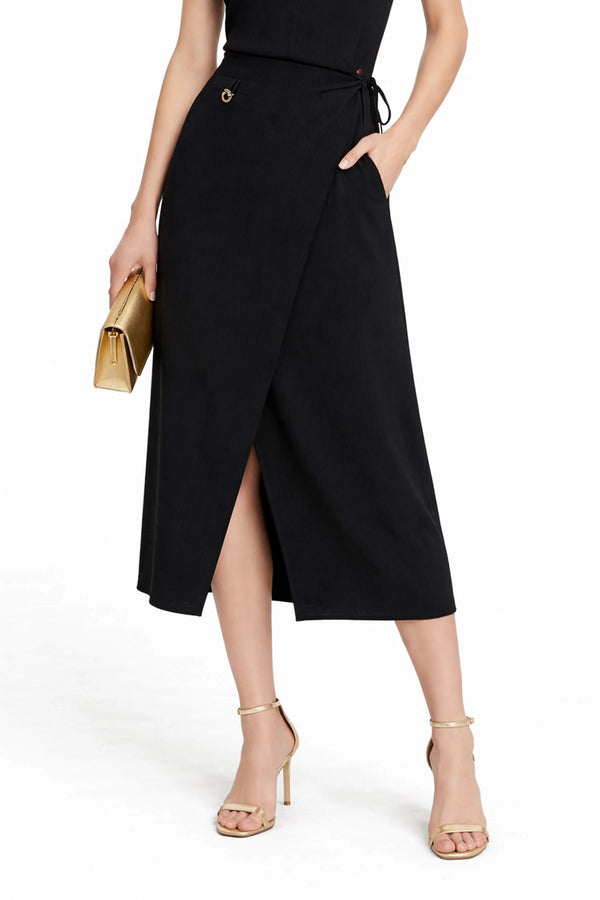 Saige V-Neck Vestido