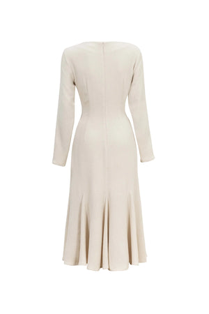 Melissa Flare Midi Vestido