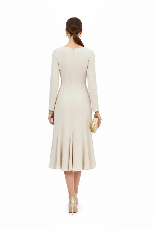 Melissa Flare Midi Vestido