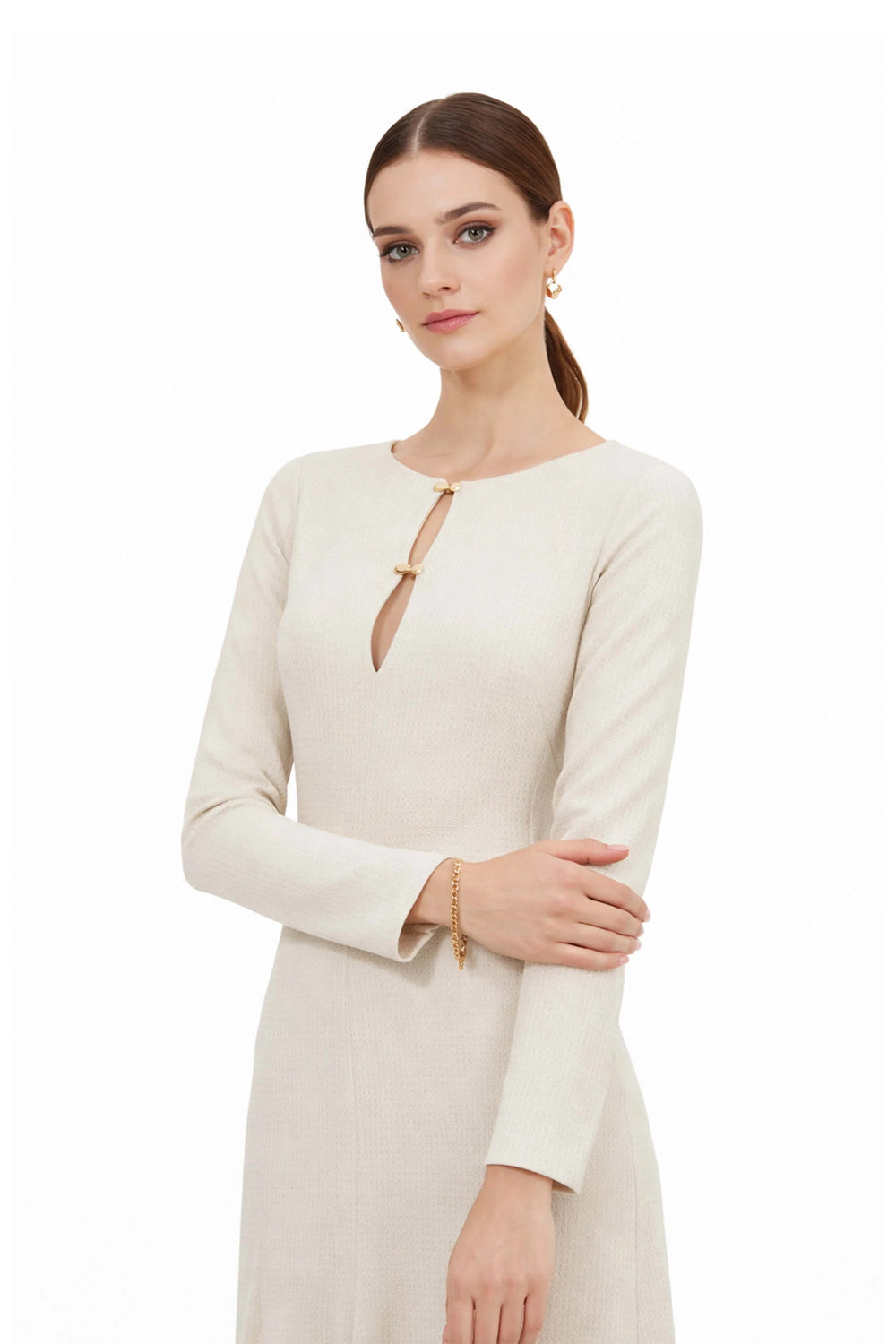 Melissa Flare Midi Vestido