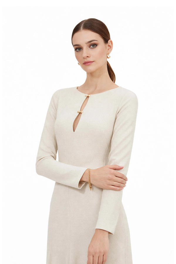 Melissa Flare Midi Vestido