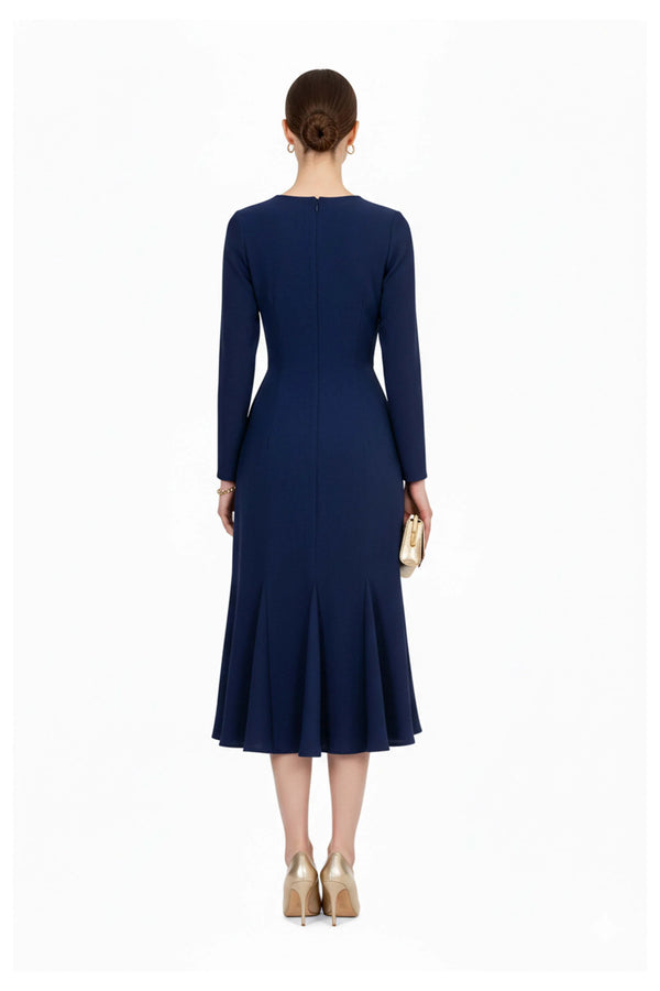 Melissa Flare Midi Vestido