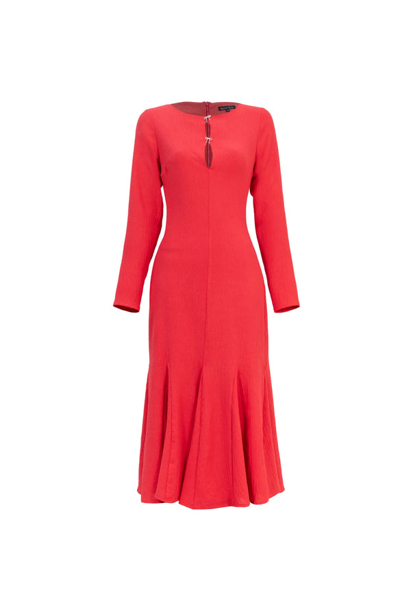 Melissa Flare Midi Vestido