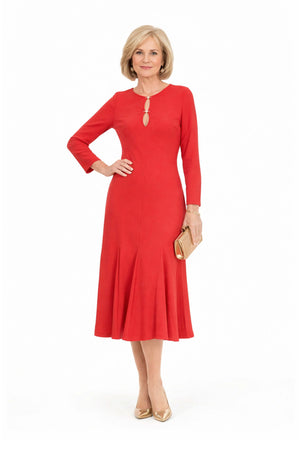 Melissa Flare Midi Vestido