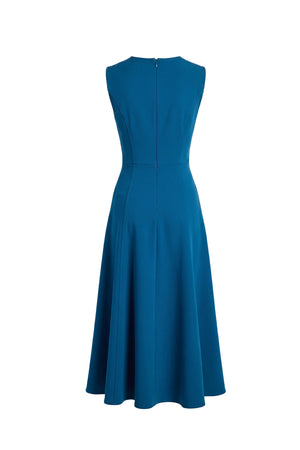 Gala Flap Pocket Midi Vestido 526304 COB