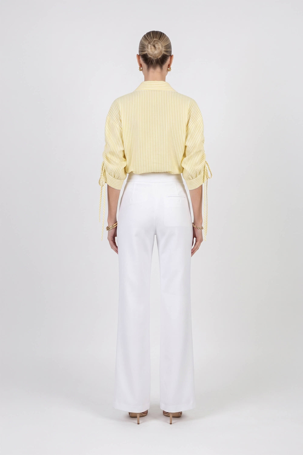 *Amalia High-Waist Flare Pantalón 532005 HUE