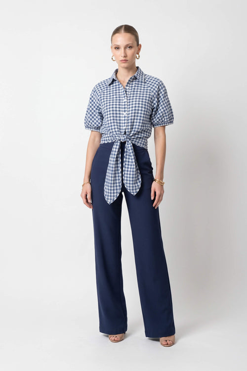 Alannia Straight-Leg Pantalón 532005 MAR