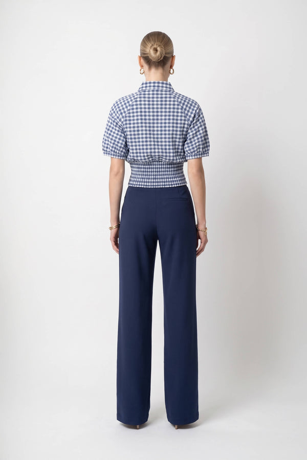 Alannia Straight-Leg Pantalón 532005 MAR