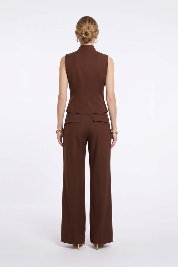 Victoria High-Neck Tailored Chaleco 501555 CAF