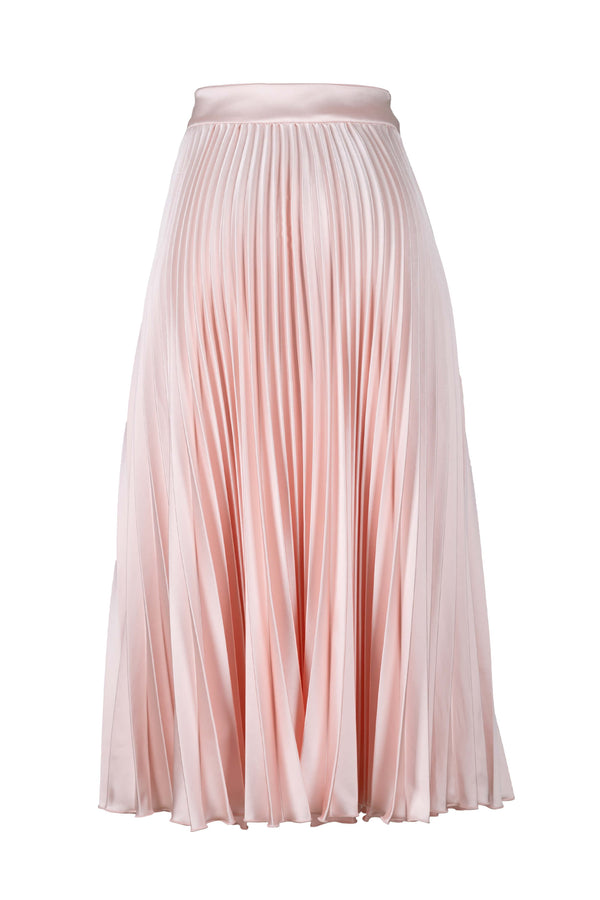 Anaís Pleated Midi Falda