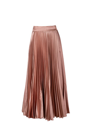 Anaís Pleated Midi Falda