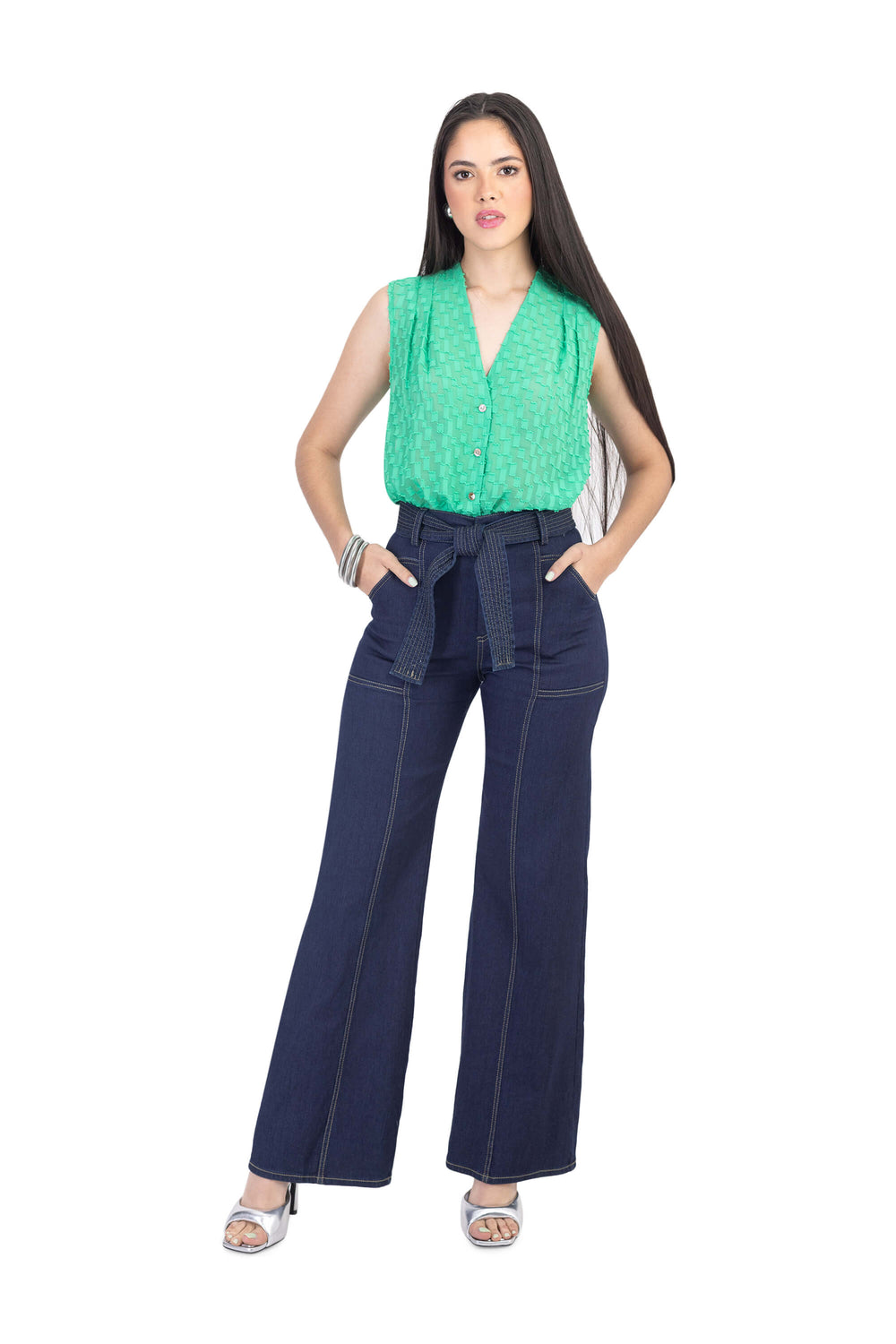 Blusa - 554096 - ESM - Reina Diaz